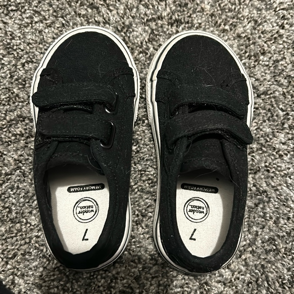 Black toddler boy sneaker